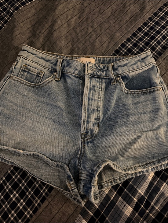 PacSun Pants - PAC sun Light Wash Denim High-Rise Shorts